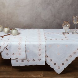 Silk Fashion Χειροποίητο Καρέ 882 (90Cm X 90Cm) Ρόζ