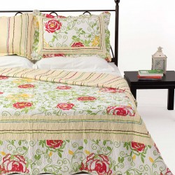 Silk Fashion Κουβερλι Σετ (225Cm X 250Cm + 2 X 50Cm X 70Cm) 9142