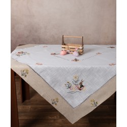 Πασχαλινό τραπεζομάντηλο (140cm X 180cm) 9197 Πασχαλινό τραπεζομάντηλο (140cm X 180cm) 9197