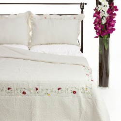 Silk Fashion Κουβερλι Σετ(225Cm X 250Cm + 2 X 50Cm X 70Cm) 9214