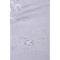 Silk Fashion Χειροποίητο Τραπεζομάντηλο 974 (170Cm X 270Cm)