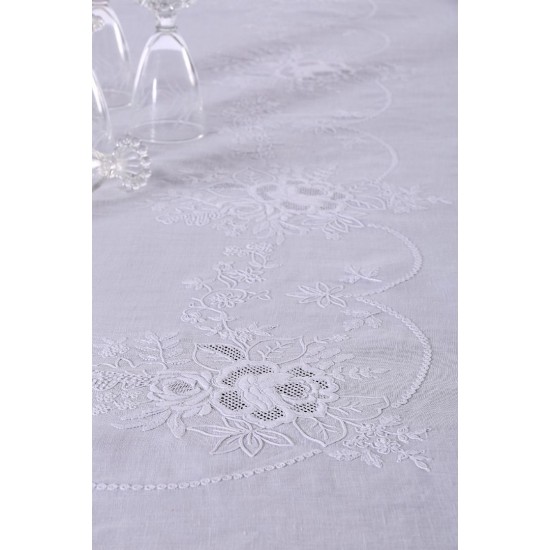Silk Fashion Χειροποίητο Τραπεζομάντηλο 974 (170Cm X 270Cm)