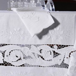 Silk Fashion Χειροποίητο Τραπεζομάντηλο 9895 (170Cm X 220Cm)