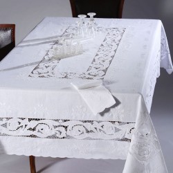 Silk Fashion Χειροποίητο Τραπεζομάντηλο 9895 (170Cm X 220Cm)