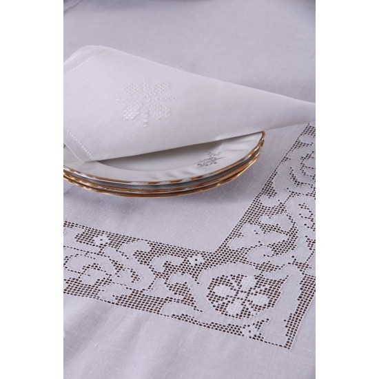 Silk Fashion Χειροποίητο Τραπεζομάντηλο 992 (170Cm X 400Cm)