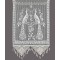 κουρτίνα 99/6 (130cm X 240cm) λευκό με τιράντα