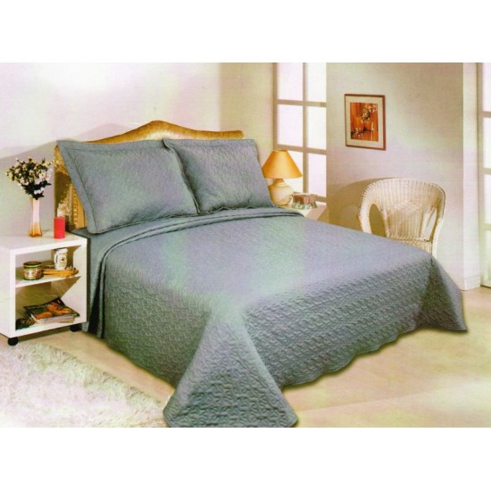Silk Fashion Κουβερλι Σετ (220Cm X 240Cm + 2 X 50Cm X 70Cm) Ag001-G
