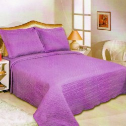 Silk Fashion Κουβερλι Σετ (220Cm X 240Cm + 2 X 50Cm X 70Cm) Ag001-P