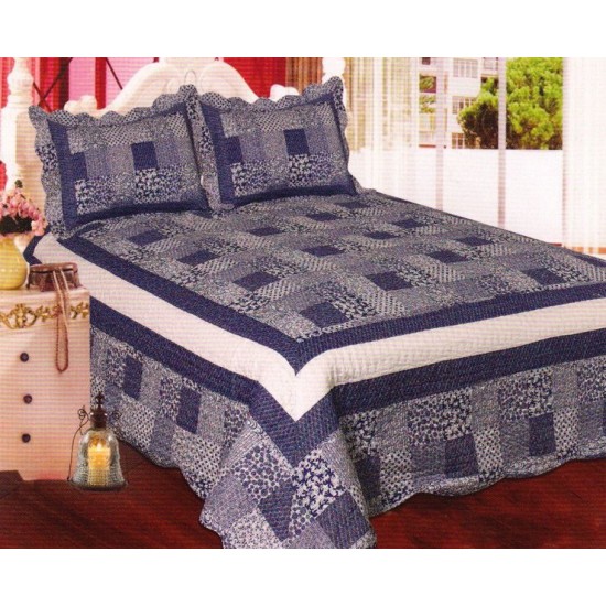 Silk Fashion Κουβερλι Σετ (220Cm X 240Cm + 2 X 50Cm X 70Cm) Ag1134Jk