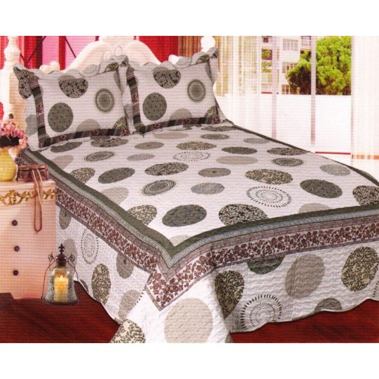 Silk Fashion Κουβερλι Σετ (220Cm X 240Cm + 2 X 50Cm X 70Cm) Ag2290Jk