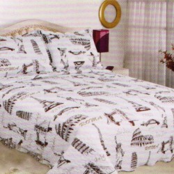 Silk Fashion Κουβερλι Σετ (160Cm X 220Cm + 1 X 50Cm X 70Cm) Ag3229