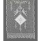κουρτίνα BG11 TOSCAN (140cm X 260cm) λευκο με τούνελ