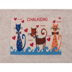 Πατάκι γάτα Χαλκιδική (40cm X 60cm)
