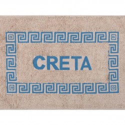 Πατάκι μαίανδρος Κρήτη (40cm X 60cm) σιέλ