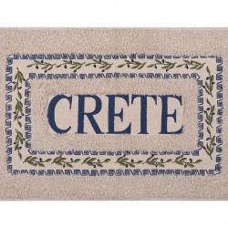 Πατάκι ελιά Κρήτη (50cm X 80cm) μπλέ