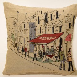 ΜΑΞΙΛΑΡΟΘΗΚΗ (45cm X 45cm) FRENCH BISTROT   