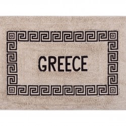 Πατάκι μαίανδρος Greece (50cm X 80cm) καφέ