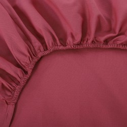Βαμβακερό σεντόνι Essentials (165cm X 200cm + 35cm) Baroque Rose