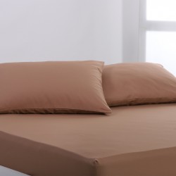 Βαμβακερό σετ μαξιλαροθήκες Essentials (52cm X 72cm ) Praline