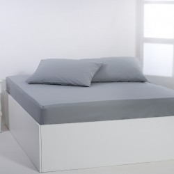Βαμβακερό σεντόνι Essentials (245cm X 267cm) Quarry