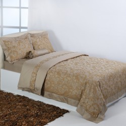 Σετ 6 τεμαχίων υπέρδιπλα σεντόνια ζακάρ (230cm X 250cm) HS008
