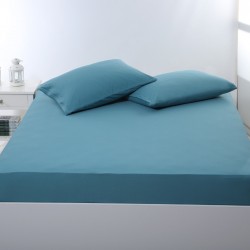 Σεντόνι με λάστιχο Jersey (160cm X 200cm + 35cm) Petrol