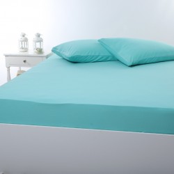Σεντόνι με λάστιχο Jersey (180cm X 200cm + 35cm) Sea Green