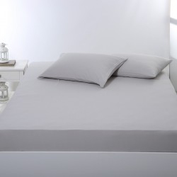 Σεντόνι με λάστιχο jersey (180cm x 200cm + 35cm) light grey