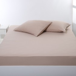 Σεντόνι με λάστιχο jersey (180cm x 200cm + 35cm) dark beige