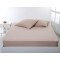 Σεντόνι με λάστιχο jersey (180cm x 200cm + 35cm) dark beige