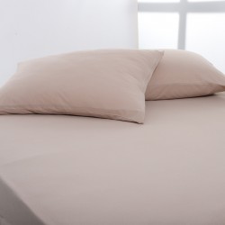 Ζευγάρι μαξιλαροθήκες jersey (50cm x 70cm) dark beige