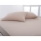 Ζευγάρι μαξιλαροθήκες jersey (50cm x 70cm) dark beige