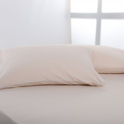 Ζευγάρι μαξιλαροθήκες jersey (50cm x 70cm) light beige