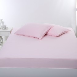 Σεντόνι με λάστιχο Jersey (180cm X 200cm + 35cm) Pink
