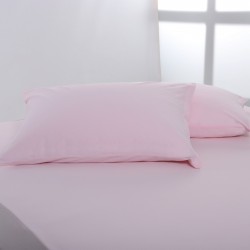 Ζευγάρι μαξιλαροθήκες Jersey (50cm X 70cm) Pink