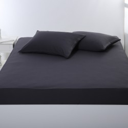 Σεντόνι με λάστιχο Jersey (100cm X 200cm + 35cm) Dark Grey