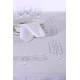 Silk Fashion Χειροποίητο Τραπεζομάντηλο Jx57B (170Cm X 220Cm) Λευκό