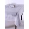 Silk Fashion Χειροποίητο Τραπεζομάντηλο Jx57B (170Cm X 220Cm) Λευκό
