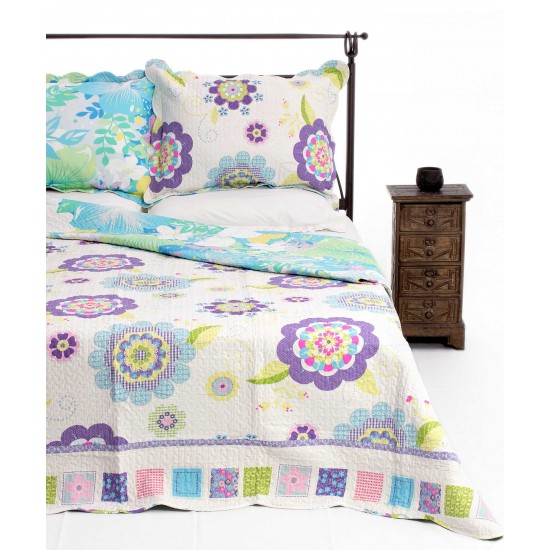 Silk Fashion Κουβερλι Σετ (240Cm X 260Cm + 2 X 50Cm X 70Cm) King03
