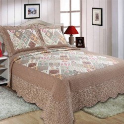 Silk Fashion Κουβερλι Σετ (160Cm X 220Cm + 1 X 50Cm X 70Cm) Lt1486