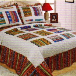 Silk Fashion Κουβερλι Σετ (160Cm X 220Cm + 1 X 50Cm X 70Cm) Lt1490