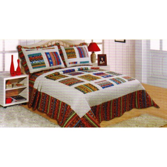 Silk Fashion Κουβερλι Σετ (160Cm X 220Cm + 1 X 50Cm X 70Cm) Lt1490