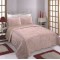 Silk Fashion Κουβερλι Supersoft Nx2212 (160Cm X 220Cm + 1 X 50Cm X 70Cm ) Pink