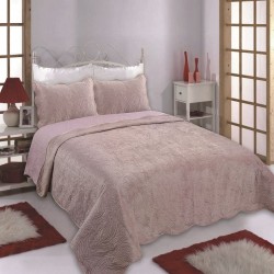 Silk Fashion Κουβερλι Supersoft Nx2212 (160Cm X 220Cm + 1 X 50Cm X 70Cm ) Syklamen
