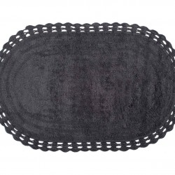 ΠΑΤΑΚΙ OVAL (60CM X 100CM) ΣΚΟΥΡΟ ΓΚΡΙ