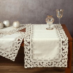 Silk Fashion Χειροποίητο Σετ 3 Τεμαχίων Βυζαντινό (40Cm X 90Cm 2 X 30Cm X 45Cm)