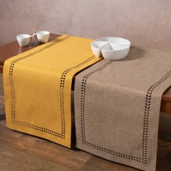 τραβέρσα (45cm X 170cm) Bg18 κίτρινη/άμμου