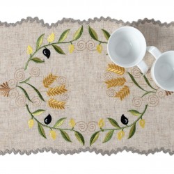 Ντουζίνες (12 τεμάχια) σουπλά 8014 (30cm X 45cm) κίτρινο
