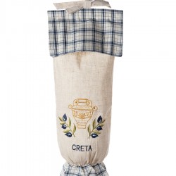 Σακουλοθήκη 1313 (23cm X 54cm) μπλέ CRETA