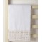Πετσέτα Προσώπου (50cm X 100cm) με δαντέλα λευκό